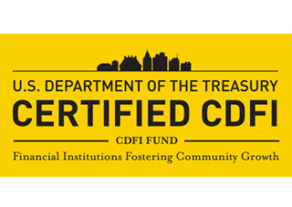 US Department of the Treasury: Certified CDFI logo