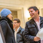  Bradford Frost shares laugh with Capital Impact colleague