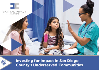 Cover of Investing in San Diego County Impact Brief