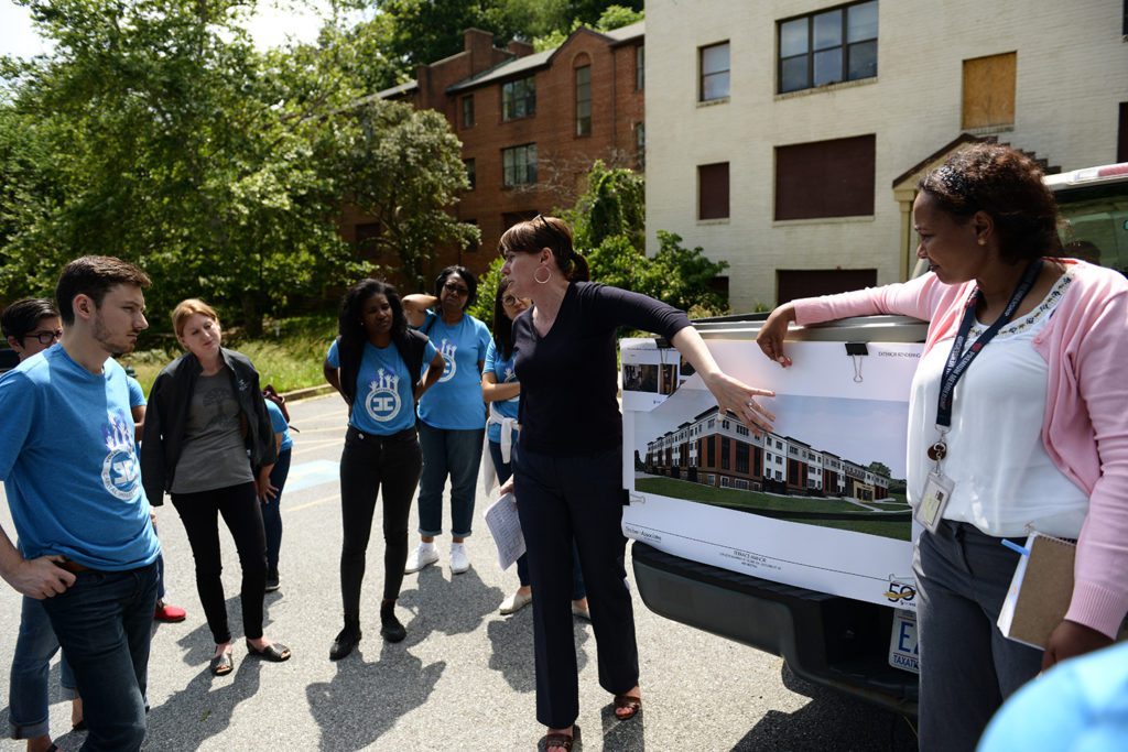 Developers showcase plans for the redevelopment of Terrace Manor.