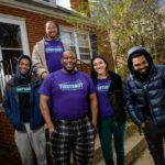 Juan Reid and members of Tightshift Laboring Cooperative