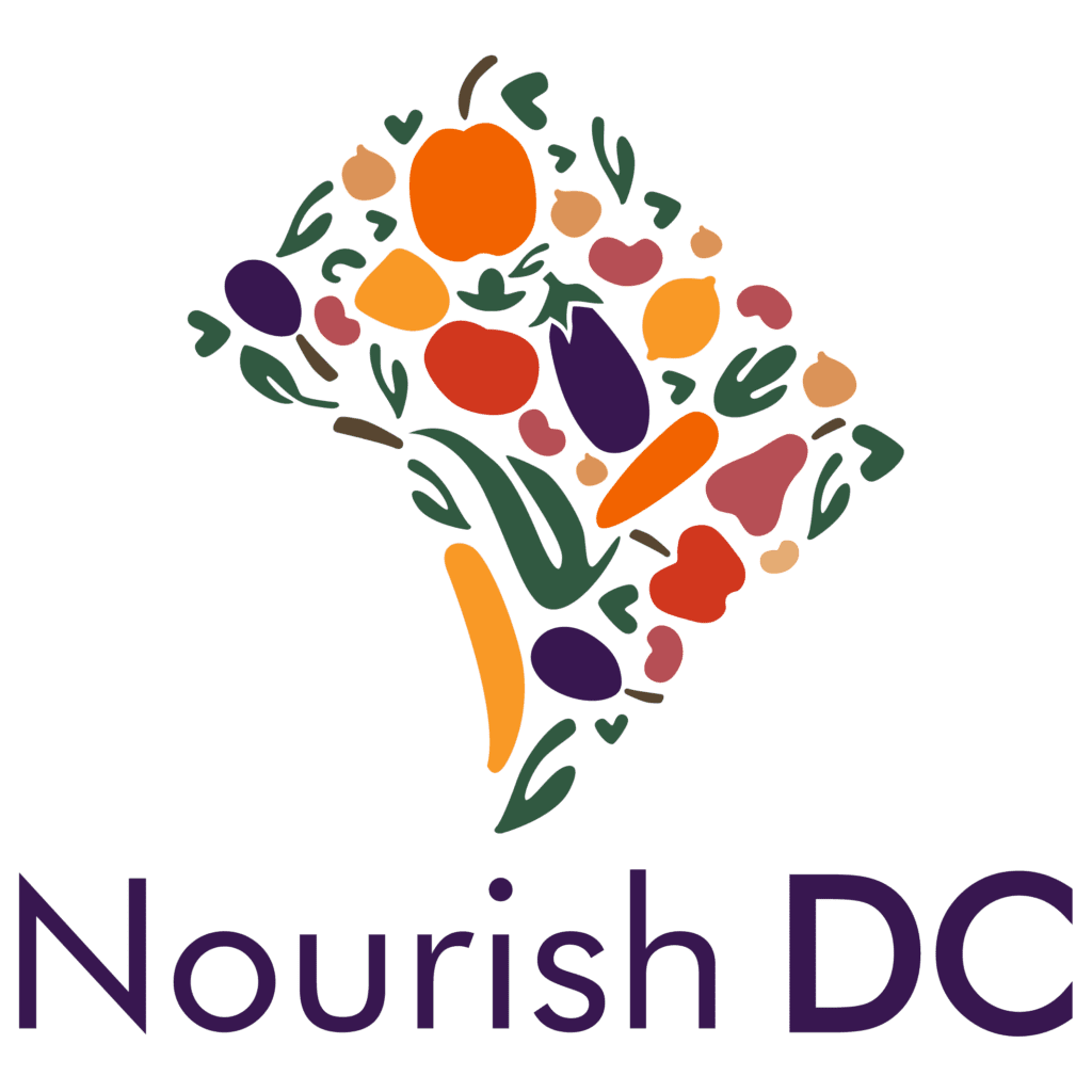 The Nourish DC logo
