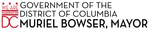 Government of the District of Columbia: Muriel Bowser, Mayor (Logo)