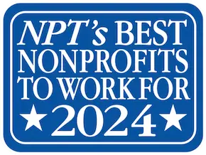 NPT's Best Nonprofits to Work For 2024 Badge