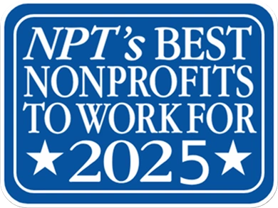 NPT's Best Nonprofits to Work For 2025 Badge