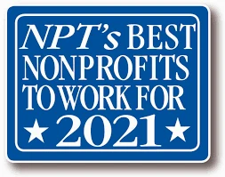 NPT's Best Nonprofits to Work For 2021 Badge