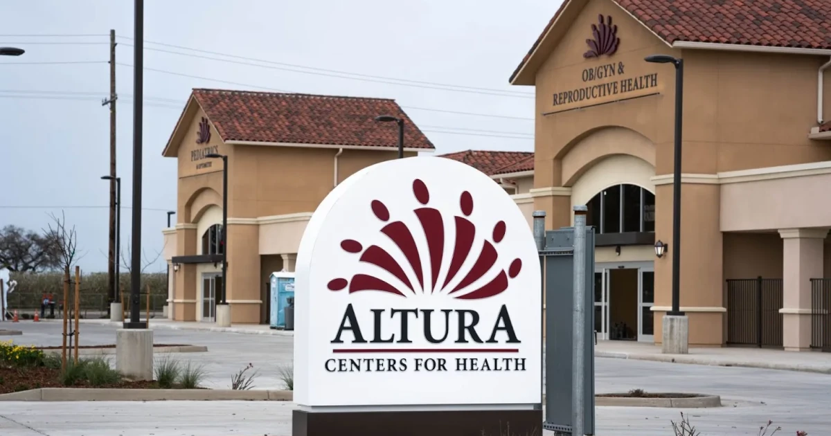 Exterior of Altura Centers for Health’s Cartmill Clinic, expanded through health care facility financing from Capital Impact Partners.