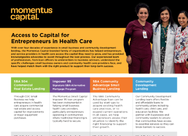 Download "Momentus Capital Health Care Overview" (PDF)